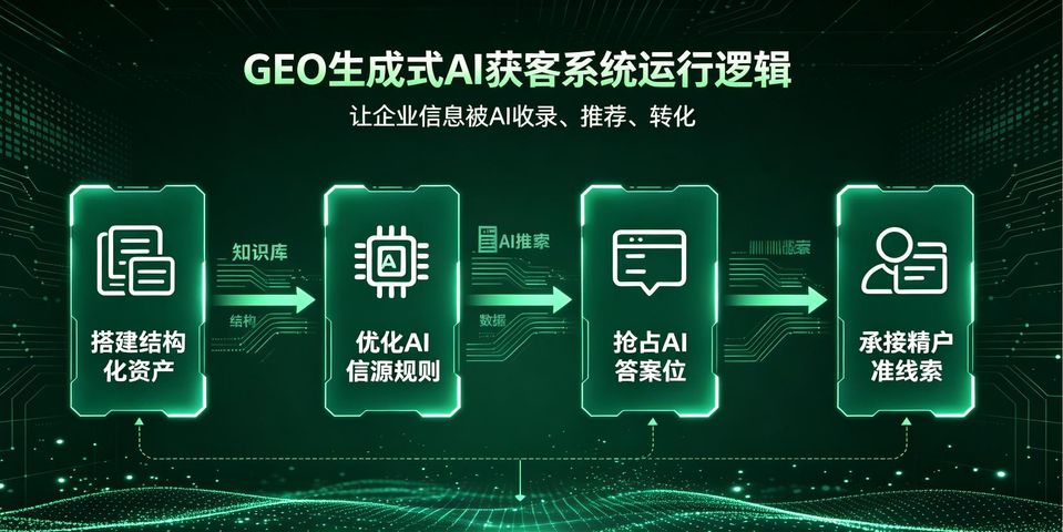 传统SEO获客模式对比_GEO生成式AI获客系统_电商行业GEO获客